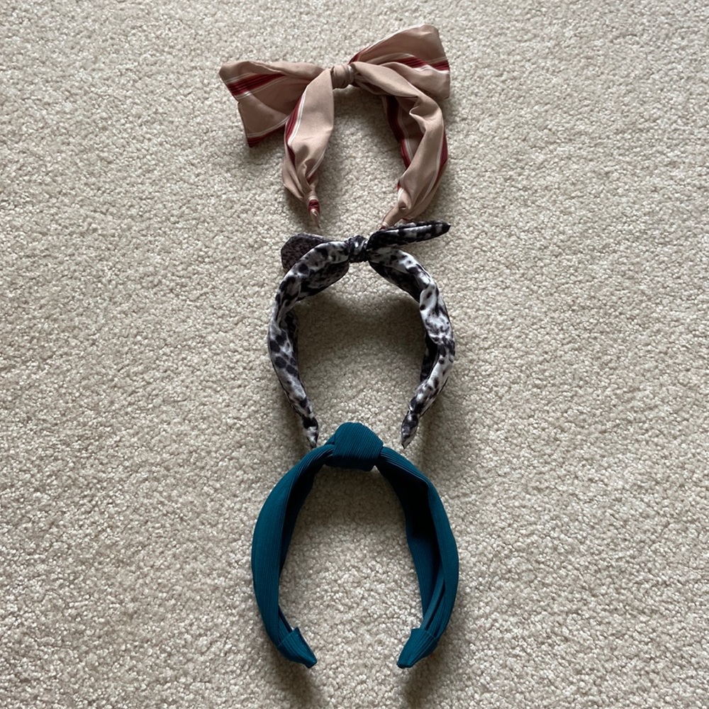 3 headbands